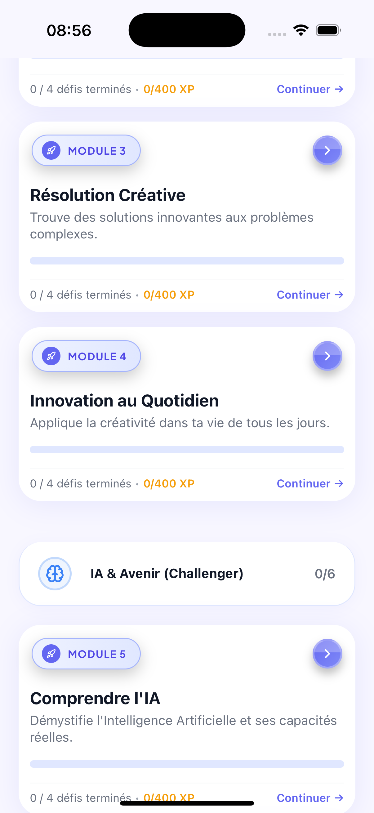 Défi hebdo Apex sur iPhone